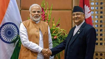 Prime Minister Narendra Modi with Nepal Prime Minister KP Sharma Oli. (File Photo/PTI)