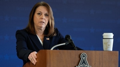 Calls ascend for resignation of U.S. Secret Service Director Kimberly Cheatle after the assassination attempt on Donald Trump. (AP Photo/Morry Gash) (AP) Calls ascend for resignation of U.S. Secret Service Director Kimberly Cheatle after the assassination attempt on Donald Trump. (AP Photo/Morry Gash) (AP)