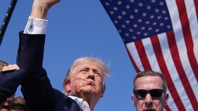Donald Trump's split-second move that saved his life during assassination attempt (AP)