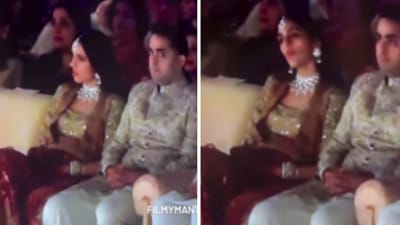Shloka Mehta and Akash Ambani at Anant Ambani and Radhika Merchant's post-wedding event. Shloka Mehta and Akash Ambani at Anant Ambani and Radhika Merchant's post-wedding event.
