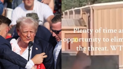 Video shows Trump’s supporters pointing at the shooter crawling on the roof