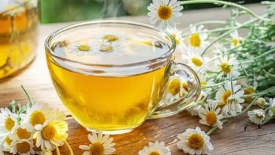 Chamomile tea is anti-inflammatory in nature and helps in regulating the impact of stress hormone in PCOS. (Unsplash) Chamomile tea is anti-inflammatory in nature and helps in regulating the impact of stress hormone in PCOS. (Unsplash)