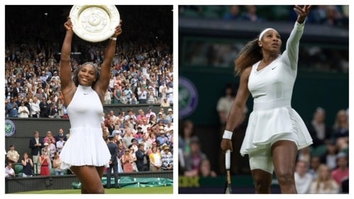Serena Williams was a fashion icon, both on and off the court. (@Wimbledon ) Serena Williams was a fashion icon, both on and off the court. (@Wimbledon )