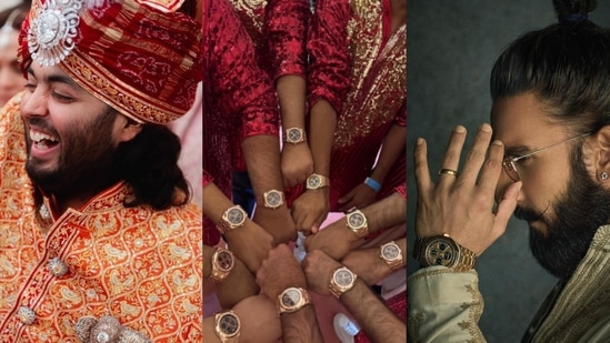 Anant Ambani gifts his groomsmen Audemars Piguet luxury watches(Instagram)