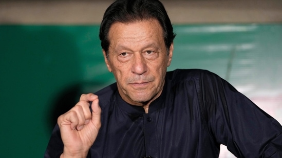 Pakistan's former prime minister Imran Khan.(AP file)