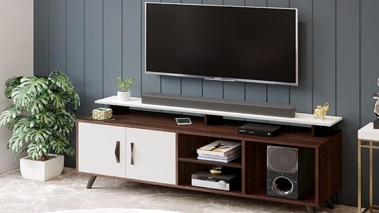 Elevate your entertainment space with a sleek and stylish modern TV stand, blending form and function seamlessly.