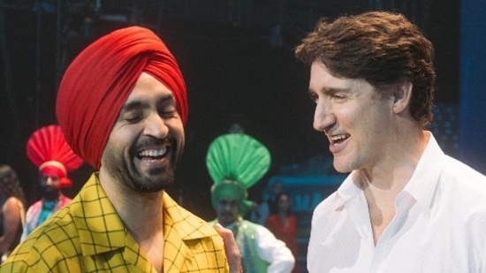 Diljit Dosanjh meets Justin Trudeau in Toronto