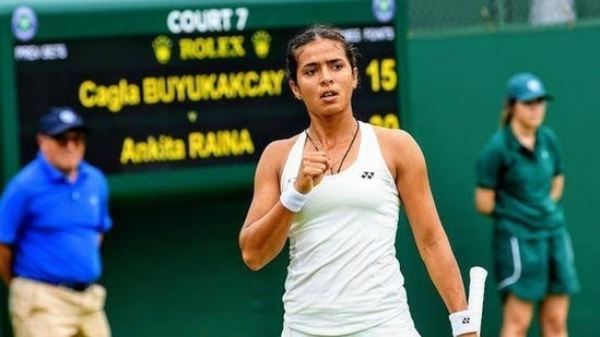 Ankita Raina spoke about her own experience of playing at the Wimbledon Championships