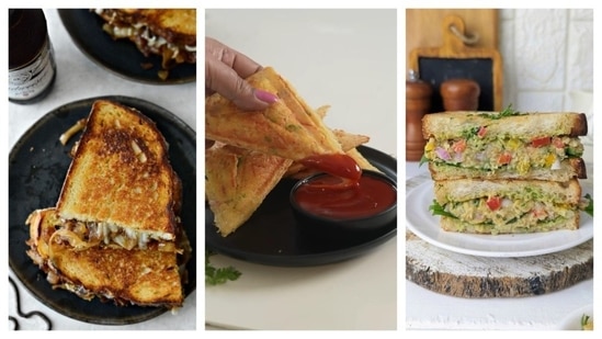 Make your sandwiches more fun with unconventional fillings. 