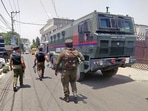 J&K Police Security Wing during a search operation. (ANI file) J&K Police Security Wing during a search operation. (ANI file)