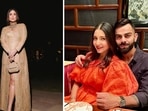 Kareena Kapoor (L) and Virat Kohli, Anushka Sharma (R) were not spotted at the Ambani wedding.
