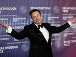Elon Musk at the Breakthrough Prize awards in Los Angeles, California, US. (Reuters)