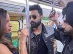 Triptii Dimri, Vicky Kaushal, and Ammy Virk promote Bad Newz in Delhi metro Triptii Dimri, Vicky Kaushal, and Ammy Virk promote Bad Newz in Delhi metro