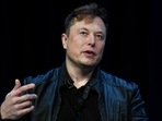 Tesla and SpaceX CEO Elon Musk speaks at the SATELLITE Conference and Exhibition in Washington. Tesla and SpaceX CEO Elon Musk speaks at the SATELLITE Conference and Exhibition in Washington.