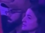 The image shows Virat Kohli and Anushka Sharma attending kirtan in London. The image shows Virat Kohli and Anushka Sharma attending kirtan in London.