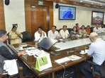 Teachers' body gave a representation to chief secretary Manoj Kumar Singh in Lucknow on Tuesday. (Sourced ) Teachers' body gave a representation to chief secretary Manoj Kumar Singh in Lucknow on Tuesday. (Sourced )