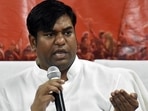 Vikassheel Insaan Party (VIP) Mukesh Sahani was a fisheries minister in the Bihar government. He was sacked by Bihar chief minister Nitish Kumar (ANI file) Vikassheel Insaan Party (VIP) Mukesh Sahani was a fisheries minister in the Bihar government. He was sacked by Bihar chief minister Nitish Kumar (ANI file)