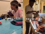 Tapi, a tourist from Japan shared about her time in India. 