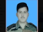 Sepoy Ajay Singh Naruka. (ANI photo) Sepoy Ajay Singh Naruka. (ANI photo)