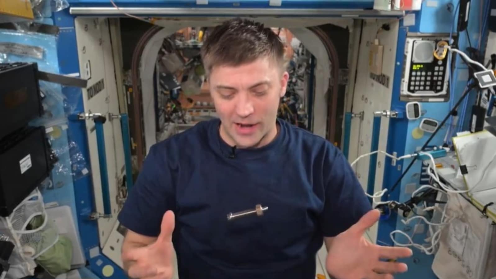 Space Station fidget spinner? Astronaut on ISS finds unusual use for ...