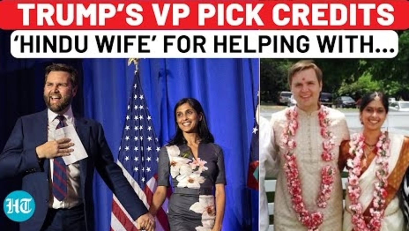 Trumps Vice President Pick Jd Vance Opens Up On Hindu Wife How Her