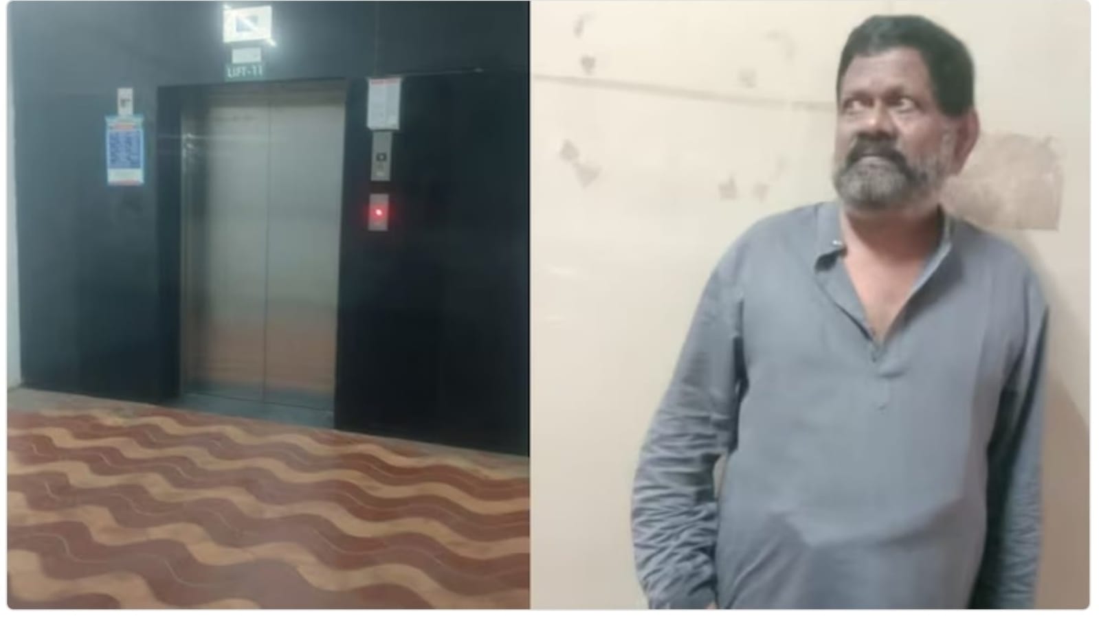 ‘Urinated in corner, cried loud’: Kerala man, who was stuck in lift for 42 hours, shares horror