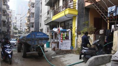 (Representational image) Despite local protests over land acquisition, around 17 to 18km of the 450mm water pipeline has been laid, they added. (HT Archives)