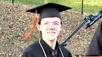 Thomas Matthew Crooks wore a popular influencer's merch during the shooting (The Bethel Park School District via AP) (AP) Thomas Matthew Crooks wore a popular influencer's merch during the shooting (The Bethel Park School District via AP) (AP)
