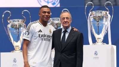 France captain Kylian Mbappe has signed a 5-year deal with Real Madrid (AFP) France captain Kylian Mbappe has signed a 5-year deal with Real Madrid (AFP)