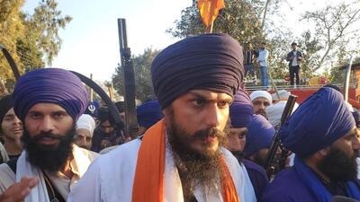 Khadoor Sahib MP Amritpal Singh has written an email to Lok Sabha Speaker Om Birla seeking permission to attend the Parliament session from July 22, sources said on Tuesday. (HT file photo)