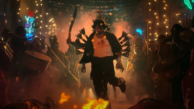 Max teaser: Kichcha Sudeep in a still from the film's teaser.