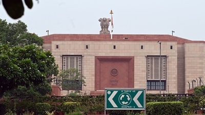 The Parliament House in New Delhi, India, on Monday, June 24, 2024. Photographer: Prakash Singh/Bloomberg (Bloomberg) The Parliament House in New Delhi, India, on Monday, June 24, 2024. Photographer: Prakash Singh/Bloomberg (Bloomberg)