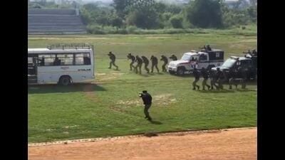 The Punjab Police has inducted three quick response teams (QRTs), specially trained by the Army, in Pathankot district to tackle any eventuality such as a terror attack or hostage situation, a senior police officer said on Tuesday. (HT File)