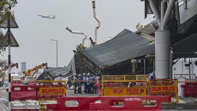 The site of the collapse on June 28. (File photo) The site of the collapse on June 28. (File photo)