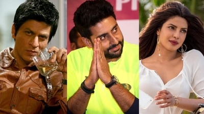 Shah Rukh Khan, Abhishek Bachchan and Priyanka Chopra Jonas Shah Rukh Khan, Abhishek Bachchan and Priyanka Chopra Jonas