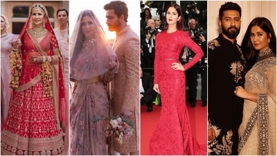 Katrina Kaif turns 41 today. As the actor celebrates her birthday, we decided to look back at her iconic looks. From her gorgeous red Sabyasachi lehenga and a floral tulle saree for her dreamy wedding to Vicky Kaushal to the Cannes red carpet gown, Kat has served some unforgettable style moments. Check them out here. (Instagram) Katrina Kaif turns 41 today. As the actor celebrates her birthday, we decided to look back at her iconic looks. From her gorgeous red Sabyasachi lehenga and a floral tulle saree for her dreamy wedding to Vicky Kaushal to the Cannes red carpet gown, Kat has served some unforgettable style moments. Check them out here. (Instagram)