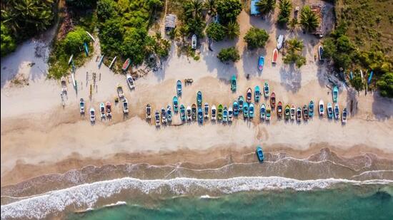 Breathtaking beauty: Aerial view of Pasikuda Beach in Sri Lanka. (Shutterstock) Breathtaking beauty: Aerial view of Pasikuda Beach in Sri Lanka. (Shutterstock)
