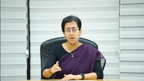 Delhi PWD minister Atishi. (PTI)