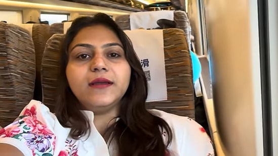 Jyoti Malhotra shared videos from her trip to China.(YouTube/Travel with JO)