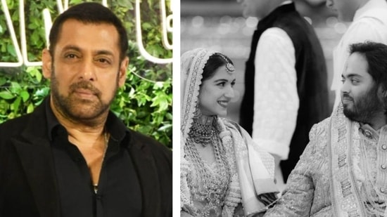 Salman Khan pens a sweet note for Radhika Merchant and Anil Ambani