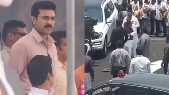 Ram Charan and Shankar's Game Changer sees another scene leaked; fans miffed at producers