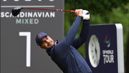 Shubhankar Sharma will be determined to produce another good showing after finishing tied-8th in the 2023 Open Championship. (AFP)