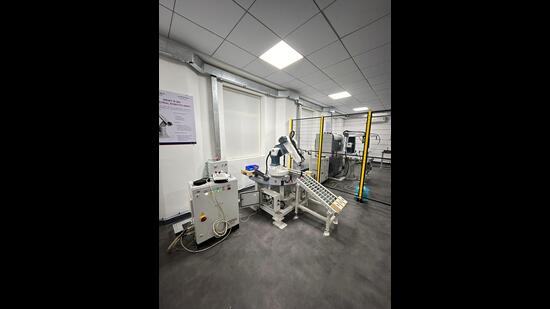 Soon, four robotics projects will be initiated at the facility, and students will be trained for the same.? (HT PHOTO)