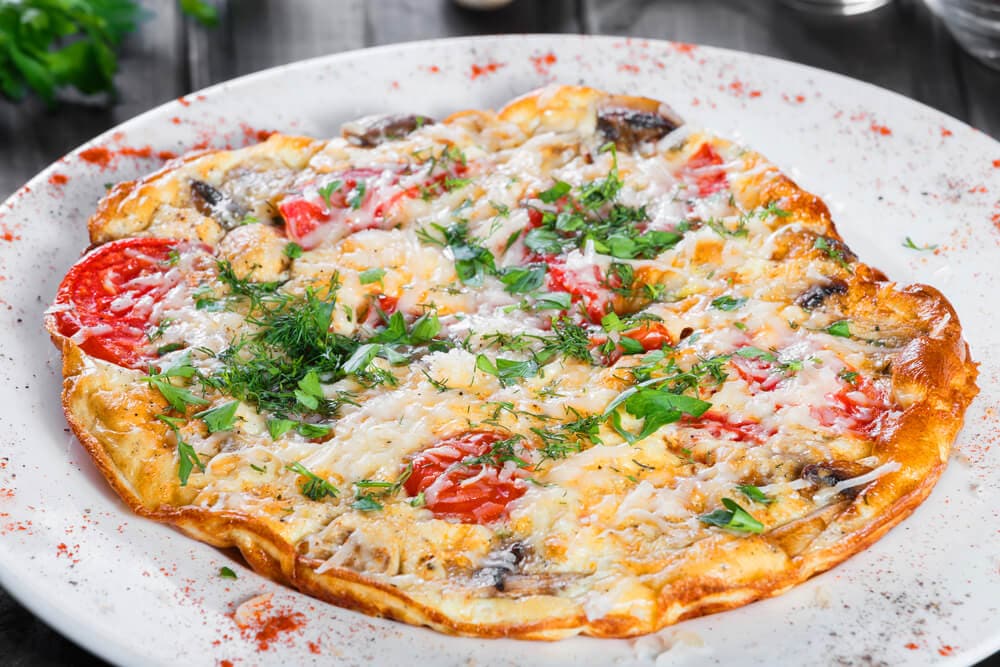 Pizza omelette Pizza omelette