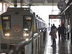 Travel made easier: Check-in for international flights at Delhi metro stations (HT archive) Travel made easier: Check-in for international flights at Delhi metro stations (HT archive)