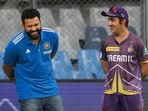India captain Rohit Sharma with ex-Kolkata Knight Riders mentor Gautam Gambhir during a practice session (PTI) India captain Rohit Sharma with ex-Kolkata Knight Riders mentor Gautam Gambhir during a practice session (PTI)