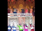 The choreographers shared a behind-the-scenes video of Ambani sangeet practice. The choreographers shared a behind-the-scenes video of Ambani sangeet practice.