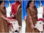 Shreya Ghoshal at Anant Ambani and Radhika Merchant's wedding celebrations in Mumbai. Shreya Ghoshal at Anant Ambani and Radhika Merchant's wedding celebrations in Mumbai.