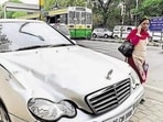 The boy’s father, who runs a business of wedding cards, was chargesheeted under sections of the Motor Vehicles Act.