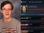 An old yearbook photo of Thomas Matthew Crooks (left) vs a presumably fake Steam account, though named Thomas M Crooks, uses anti-Trump protester Maxwell Yearick's mugshot as profile photo (right). An old yearbook photo of Thomas Matthew Crooks (left) vs a presumably fake Steam account, though named Thomas M Crooks, uses anti-Trump protester Maxwell Yearick's mugshot as profile photo (right).